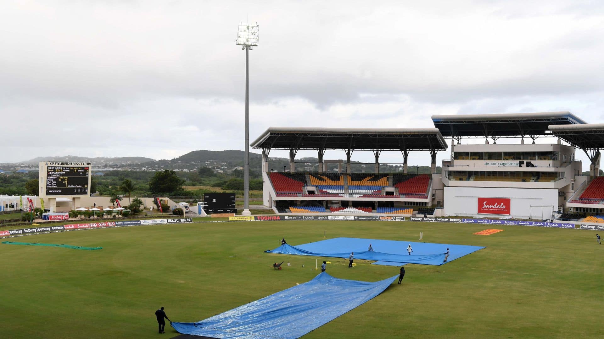 Sir Vivian Richards Stadium Antigua Pitch Report For ABF Vs TKR CPL 2024 Match